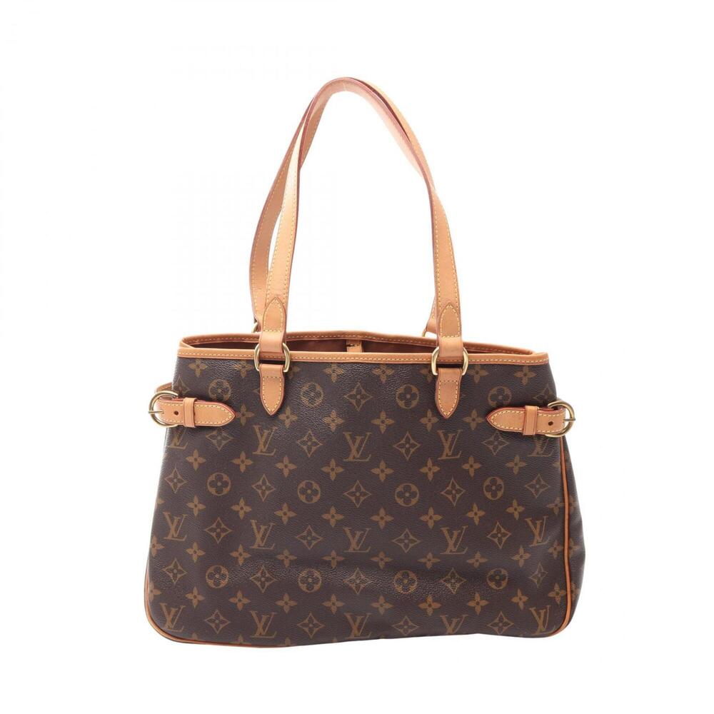 LOUIS VUITTON Brown Monogram Leather Shoulder Bag